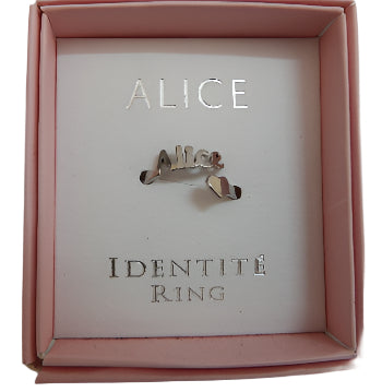 Identite Ring Alice