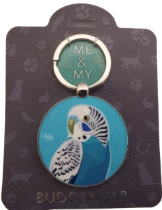 Me & My Pet Animal Keyring Budgerigar