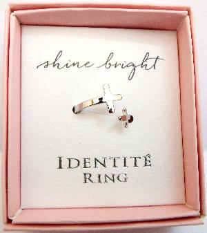 Identite Ring Shape Cross