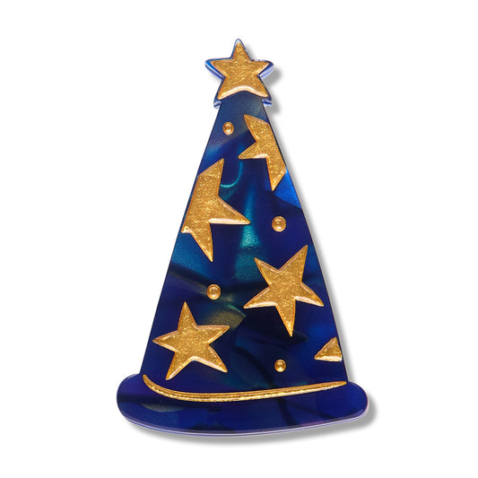Wizard hat Simplified Brooch