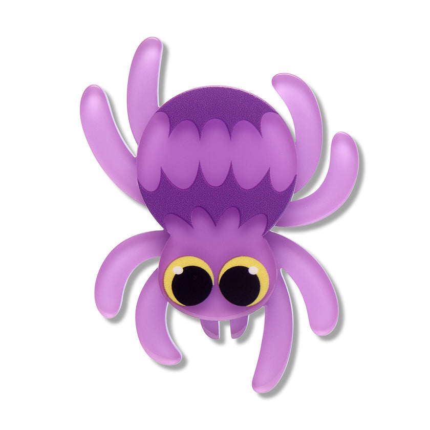 Web Crawler Simplified Mini Brooch