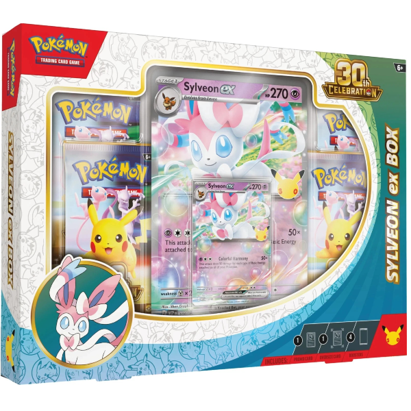 Pokemon Tcg 30th Celebration Ex Box Sylveon