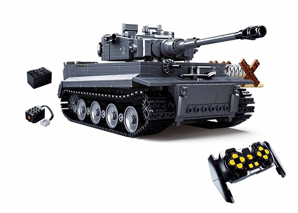 Sluban Power Bricks -Remote Control Panzerkampfwagen Tiger Tank