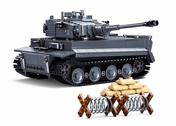 Sluban Power Bricks -Remote Control Panzerkampfwagen Tiger Tank