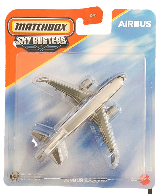 Matchbox Skybusters Airbus A320 Diecast Plane