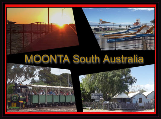 Moonta South Australia Photo Sticker