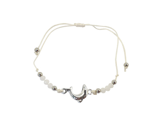 NB11 Braclet cotton dolphin charm