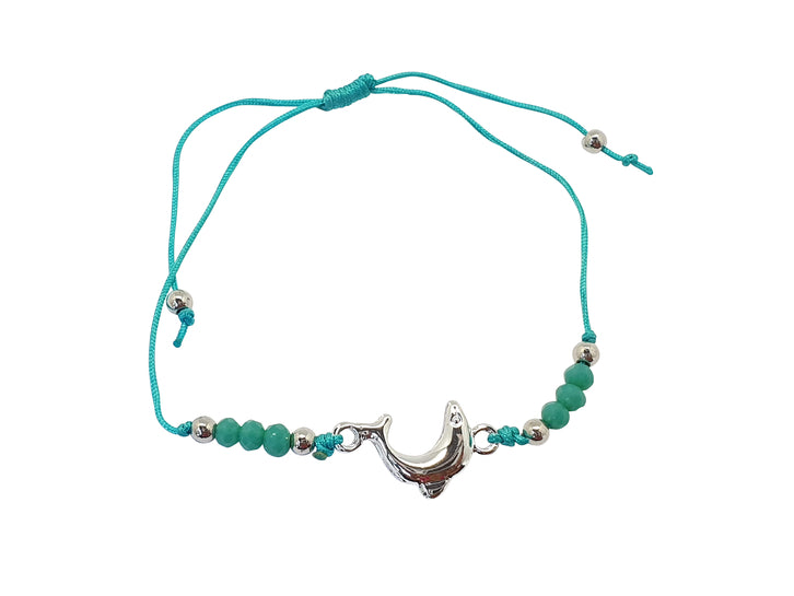 NB11 Braclet cotton dolphin charm