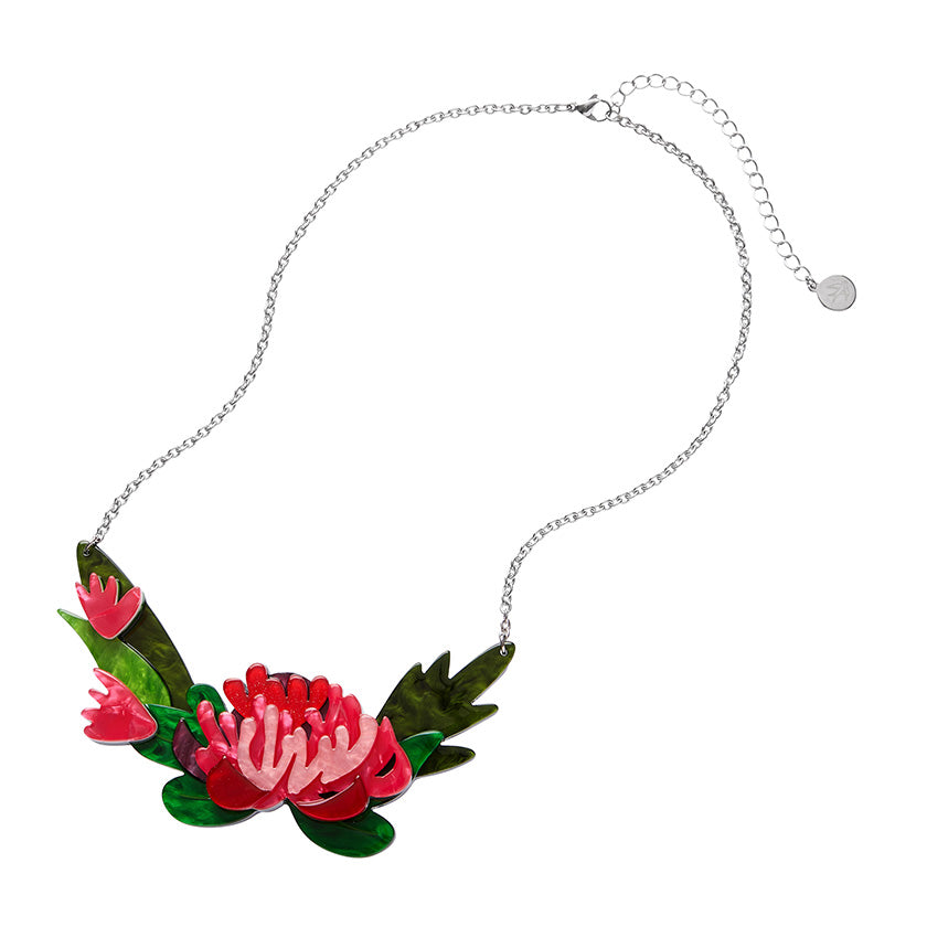 Crimson Bouquet  Erstwilder Necklace