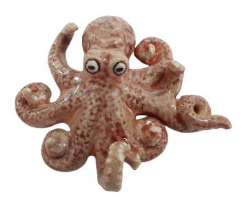 Octopus Porcelain miniature Figurine