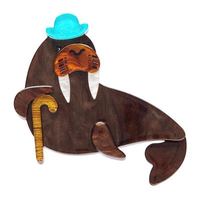 Old Man Walrus Erstwilder Brooch