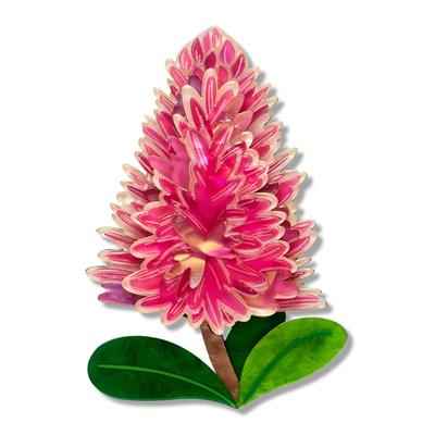 Pink Mulla Mulla Erstwilder Brooch