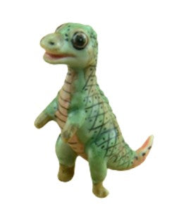 Baby Dinosaur porcelain miniature Figurine