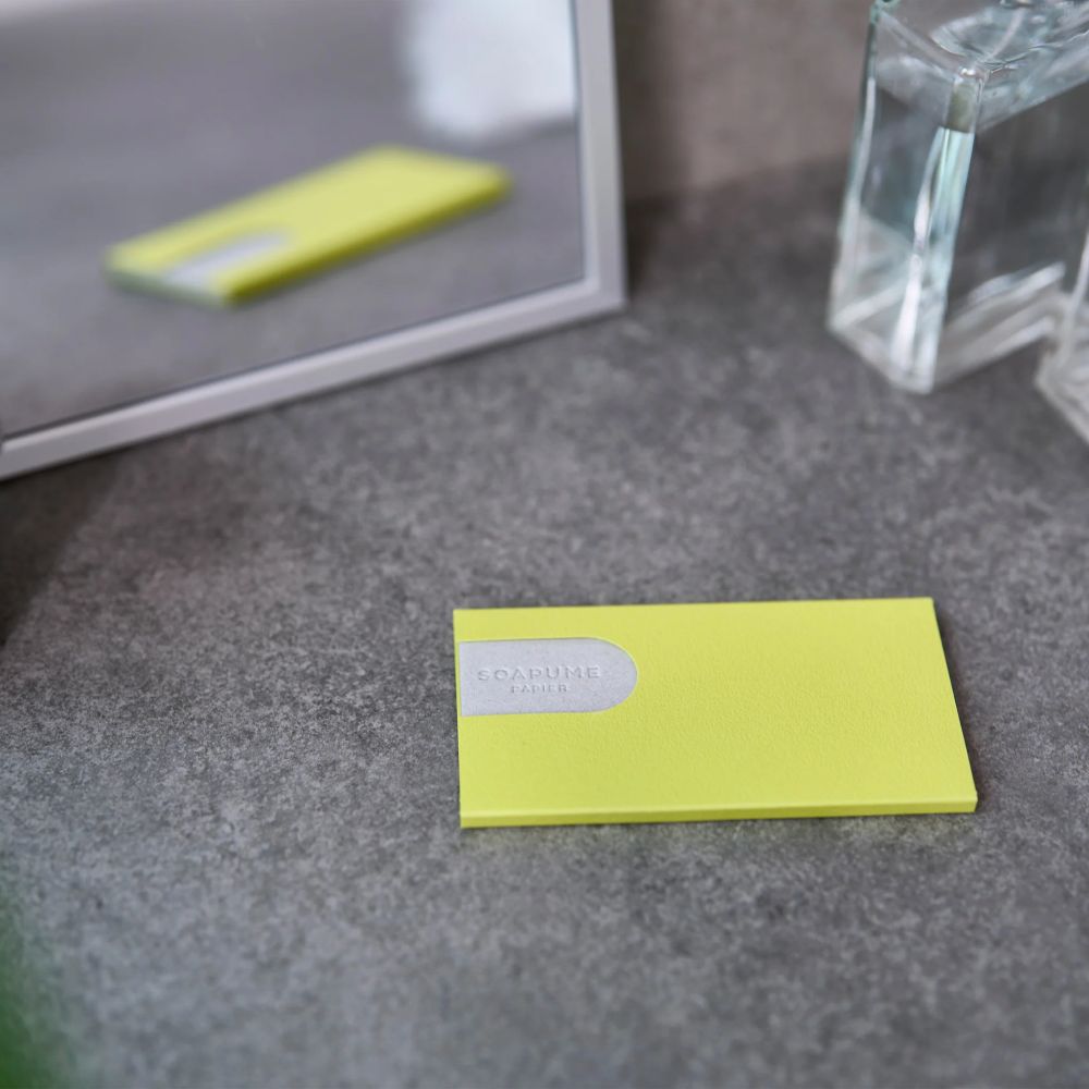 Soapume Soap paper soap Sheets Citron