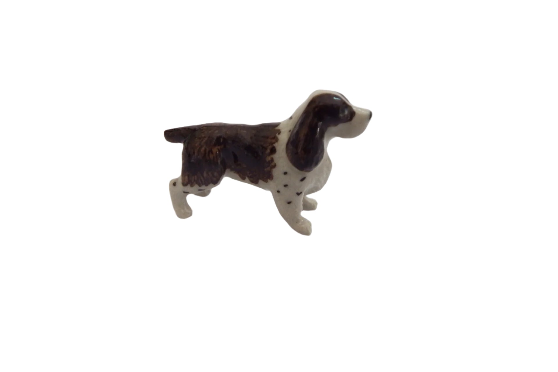 English Springer Spaniel Mini porcelain Figurine