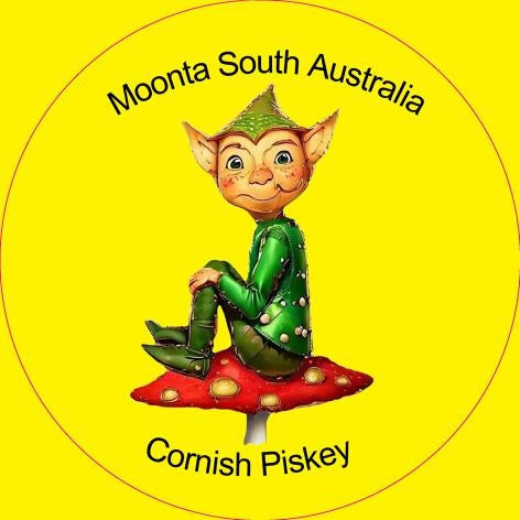 Vinal Sticker cornish Piskey Moonta South Australia