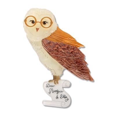 Barney Owl Erstwilder Brooch