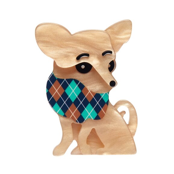 Chi Chi Chihuahua Erstwilder Mini Brooch