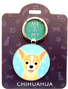 Me & My Pet Dog Keyring Chihuahua