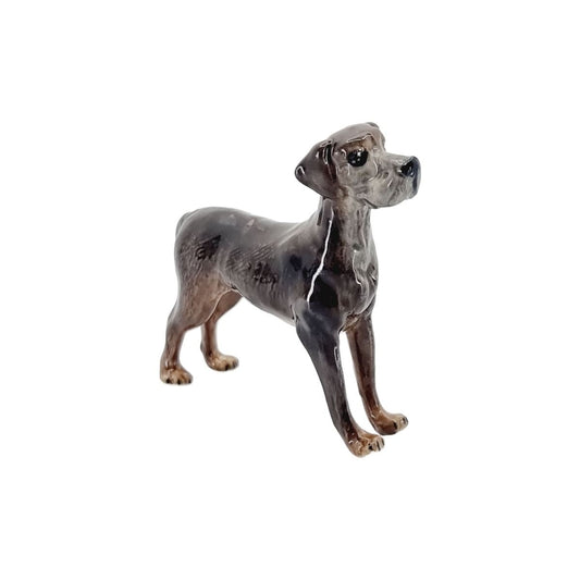 Great Dane Ceramic Miniature Figurine