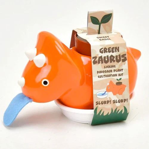 Seishin Zaurus Garden Kits-basil