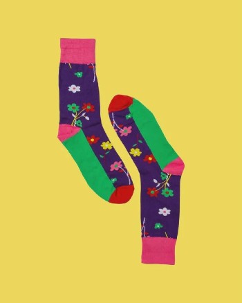 image Flower Shower Sock it up socks floral socks