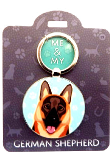 Me & My Pet Dog Keyring German Shepherd