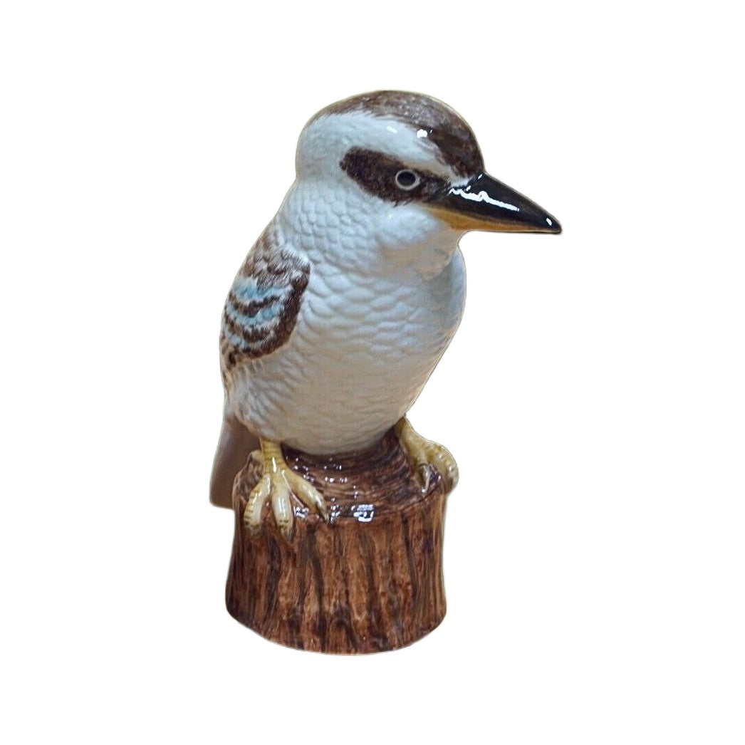  ceramic kookaburra figurine on a white background