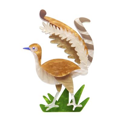 Lottie the Lyrebird Erstwilder Brooch