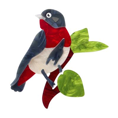 Mabel The Mistletoe Bird Erstwilder Brooch