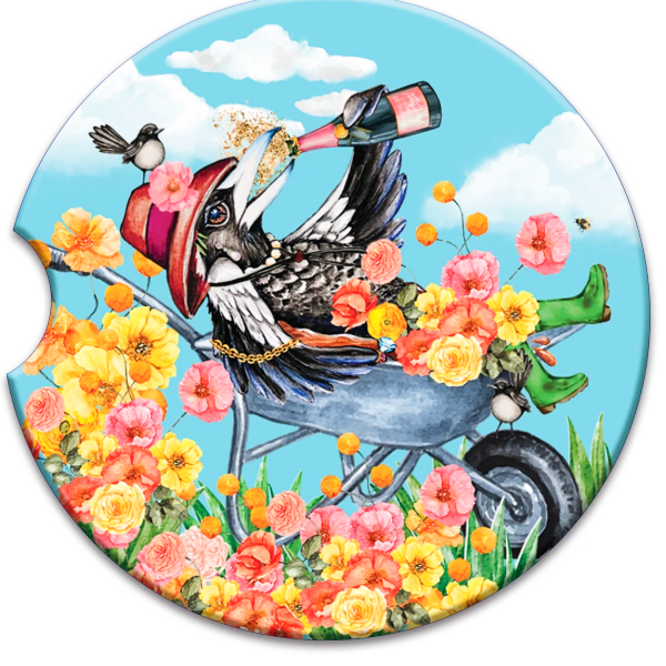 Ceramic Car Coaster Maggie