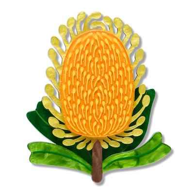 Mountain Banksia Erstwilder Brooch