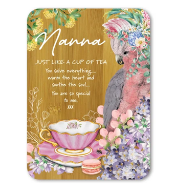 Lisa Pollock Decorative Plaque Nanna Tea