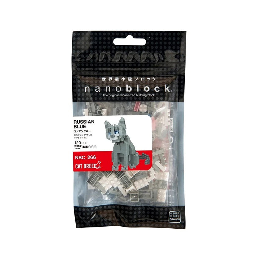 Nanoblocks Russian Blue Cat