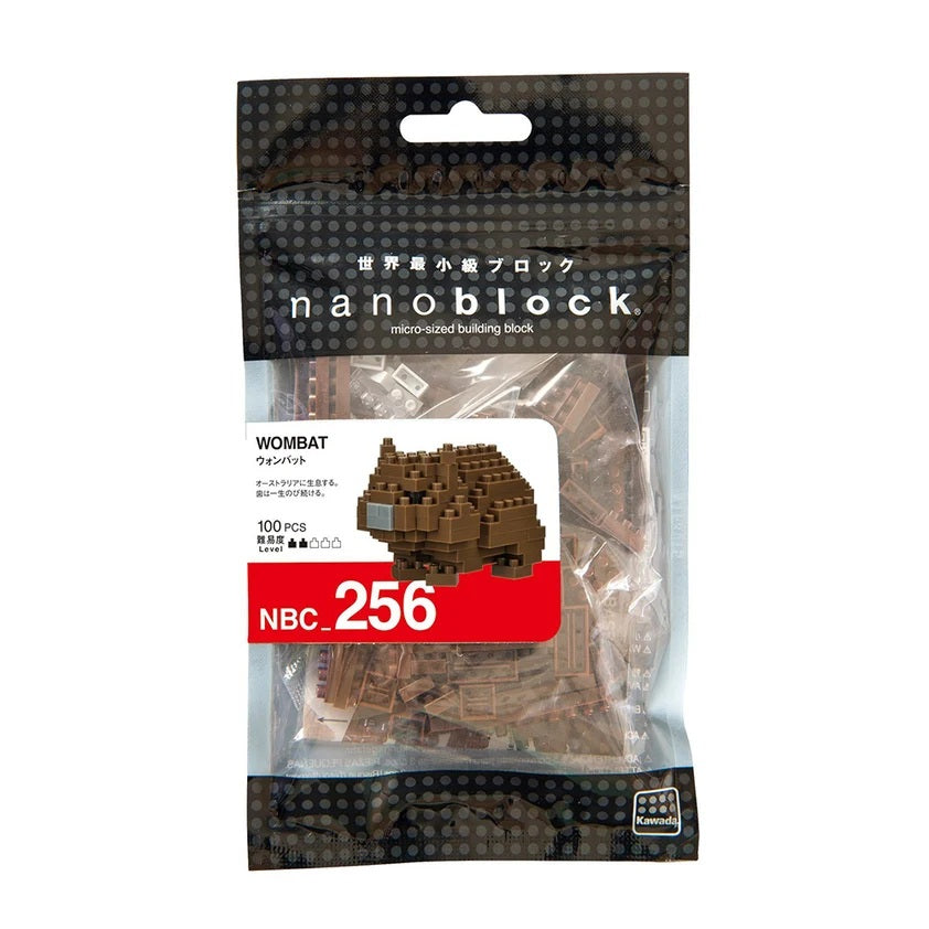 Nanoblocks Wombat