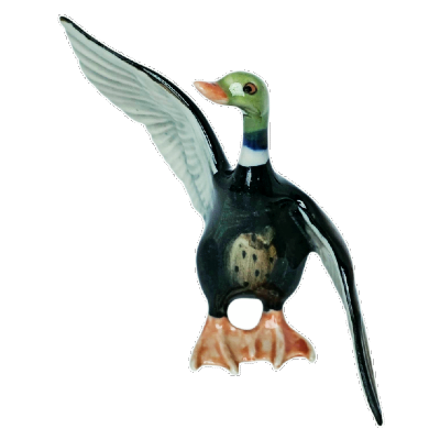 Porcelain Duck Mallard Fiurine