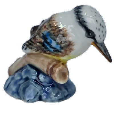 Kookaburra Head Down porcelain Miniature Figurine