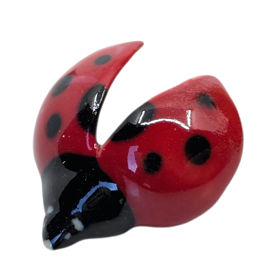 Porcelain LadyBug or Ladybird Wings Up