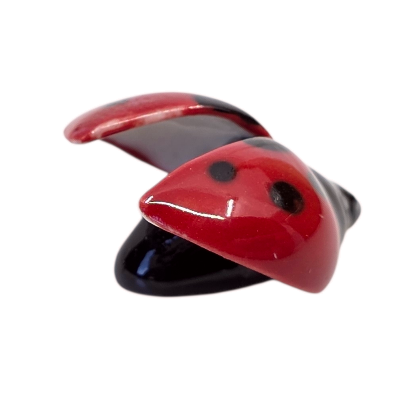 Porcelain LadyBug or Ladybird Wings Up