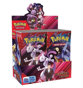 pokemon  scarlet & violet destined rivals booser cards
