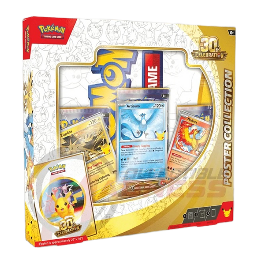 Pokemon TCG 30th Celebration Poster Box