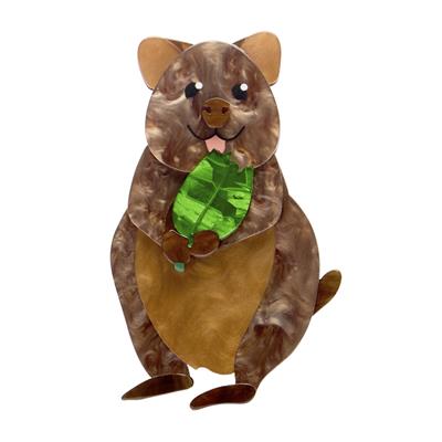 QUINN the Quokka Erstwilder Brooch