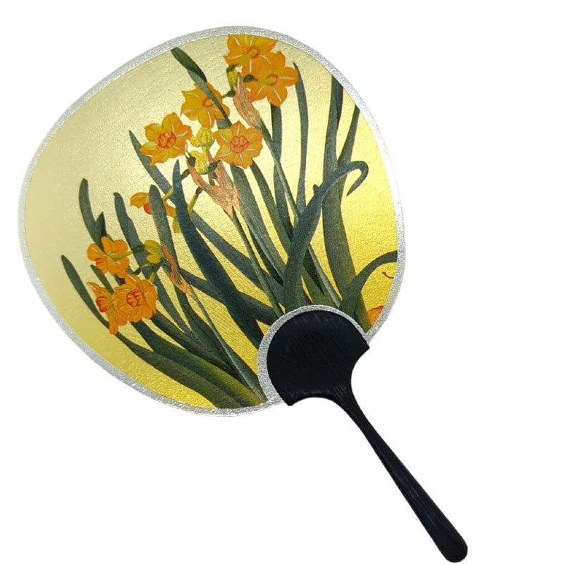 Fukui Fan Card Small Daffodils