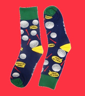 image May the course be with you sock it up socks