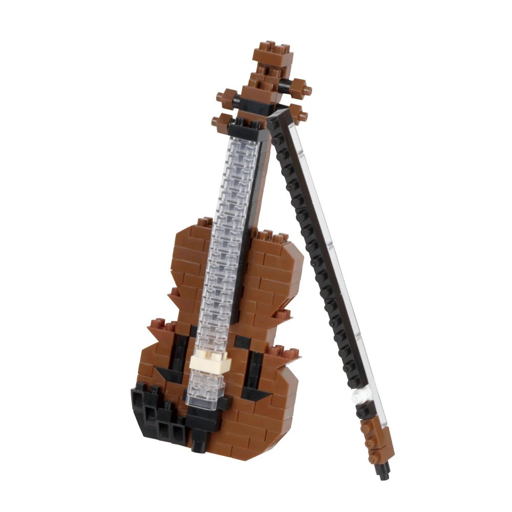 Violin and Bow Nanoblocks
