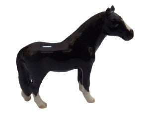 image Welsh Mountain Pony Black Ceramic Miniature Figurine
