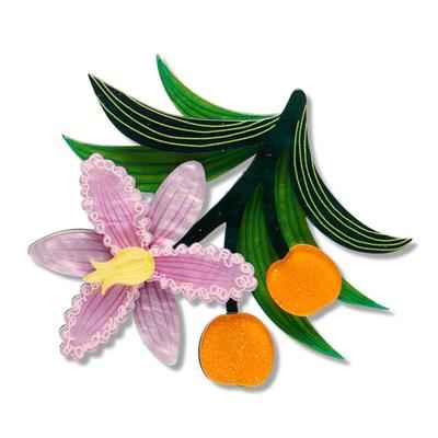 Wombat berry Erstwilder Brooch