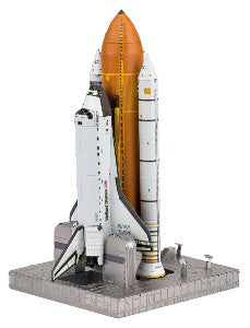 image metal Earth Iconx Space Shuttle launch Kit