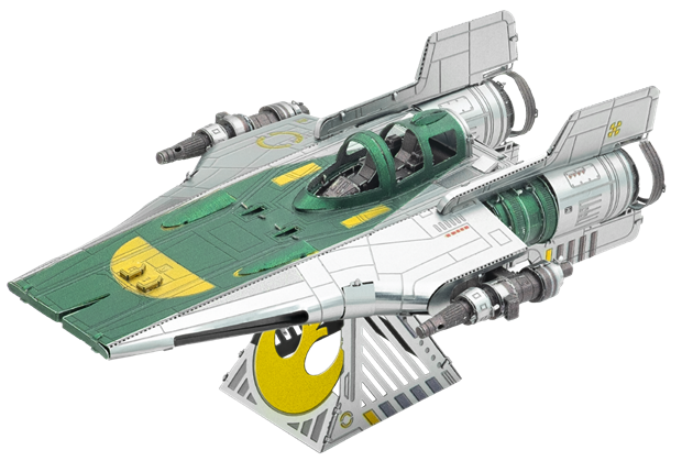 image Metal Earth Star Wars Resistance A Wing Fighter Model Kit