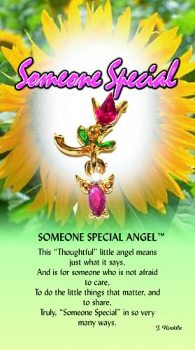 IMAGE someone special GUARDIAN  Angel pin BROOCH